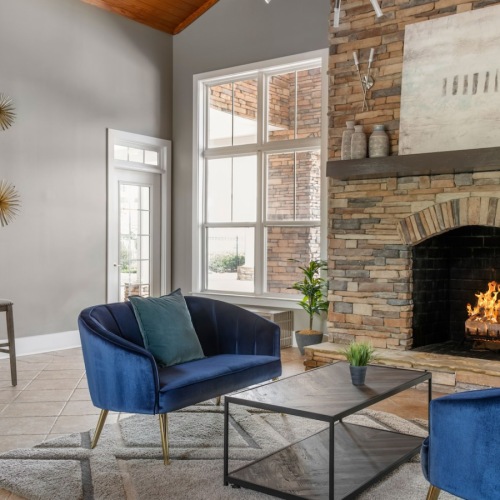 Spacious Clubhouse Spacious clubhouse with fire place