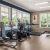 Large fitness center with ample equipment